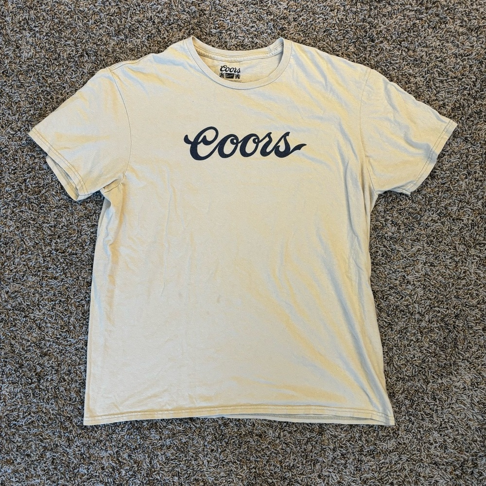 Cream T-Shirt for Men